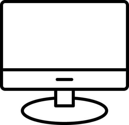Lcd Line Icon