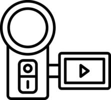 Camera Line Icon vector