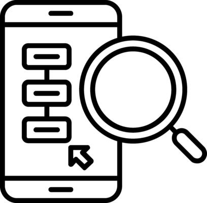 Mobile Phones Line Icon