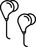 Handsfree Line Icon vector