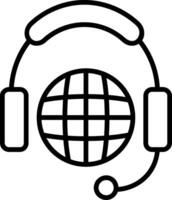 Internet Line Icon vector