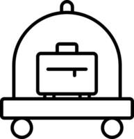 Cart Line Icon vector