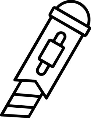 Cutter Line Icon