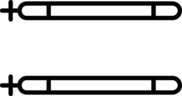 Sticks Line Icon
