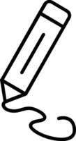 Pencil Line Icon vector