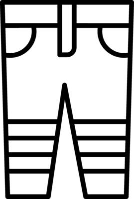Jeans Line Icon