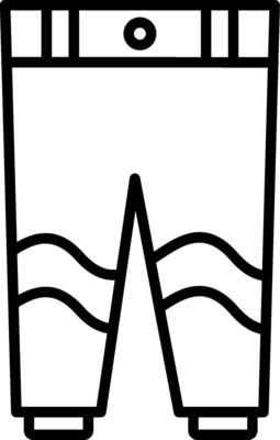 Trousers Line Icon