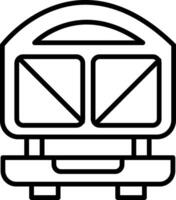 Sandwich Press Line Icon vector