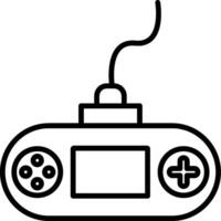 Console Line Icon vector