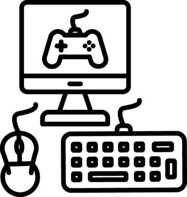 Pc Line Icon