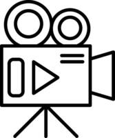 Camera Line Icon vector