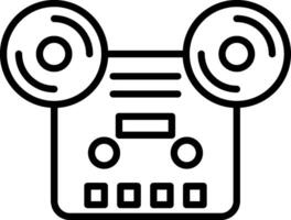 Tape Line Icon vector