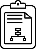 File Line Icon vector