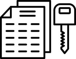 Cryptography Cryptography Line Icon vector