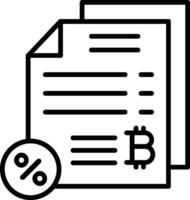 Taxes Taxes Line Icon vector