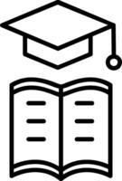 Learning Management Line Icon vector