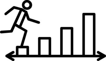 Commerce Career Line Icon vector