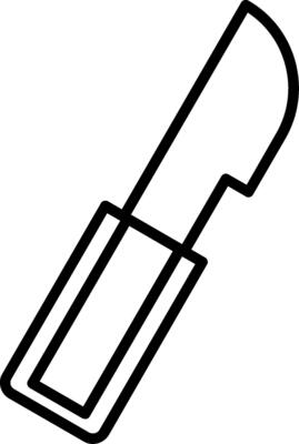 Surgery Knife LineIcon