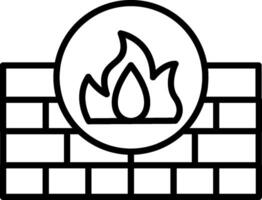 Firewall Icons Design vector