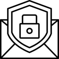 Email Protection Icons Design vector