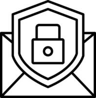 Email Protection Icons Design vector