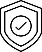 Protection ACtivated Icons Design vector