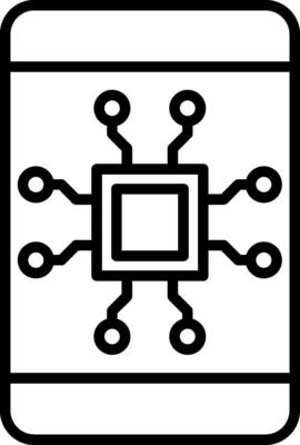 Mobile Technology Icons Design