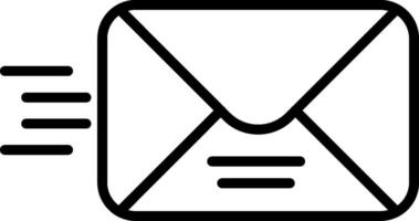 Email Line Icon vector