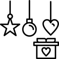 Decoration Line Icon vector