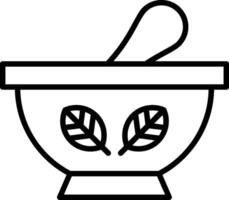 Natural Ingredients Line Icon vector