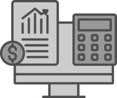 Accountant Icon Design vector