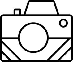 Camera Line Icon vector