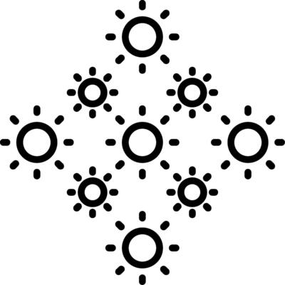 Lights Line Icon
