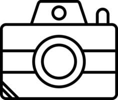 Camera Line Icon vector