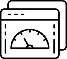 Web Optimization Line Icon vector