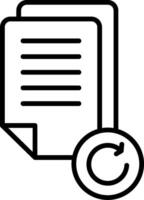 Sprint Line Icon vector