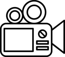 Camera Line Icon vector