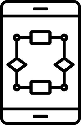 Algorithm Line Icon