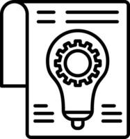 Development Line Icon vector