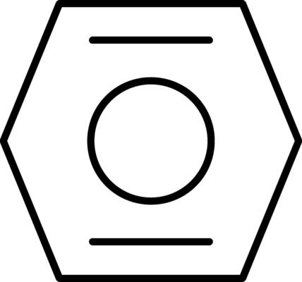 Nut Line Icon