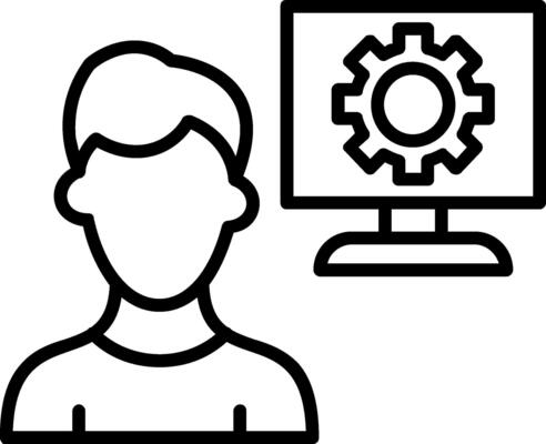 Computer Engineer Icon Vector Art, Icons, and Graphics for Free Download