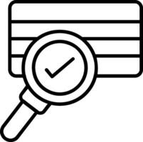 Soil Sampling Line Icon vector