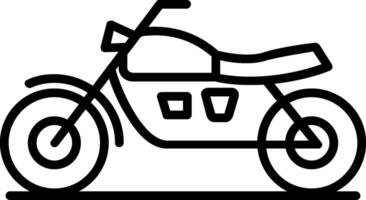 Motercycles Line Icon vector