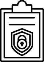 Security Report Icons Design vector