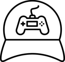 Hat Line Icon vector