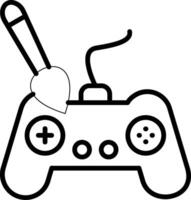 Controller Line Icon vector