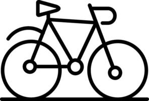 Bicycle Line Icon vector