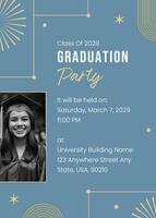 Graduation Party Invitation template