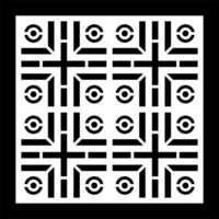 abstract geometry pattern for decoration, background, and cnc laser cutting vector