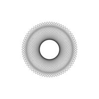 ornamental circulo forma, contemporáneo mándala, óptico espejismo, lata utilizar para decoración florido, fondo de pantalla, fondo, textil, teja, papel imprimir, alfombra modelo o gráfico diseño elemento vector